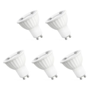 Spectrum LED Lamp GU10 6W - 230V - 500 Lumen - 3000K Warm Wit - Gezellig licht - Energiezuinig - 5 stuks