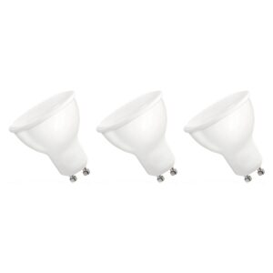 Spectrum LED Lamp GU10 6W - 230V - 540 Lumen - 6000K Koud wit - Helder daglicht - Energiezuinig - 3 stuks
