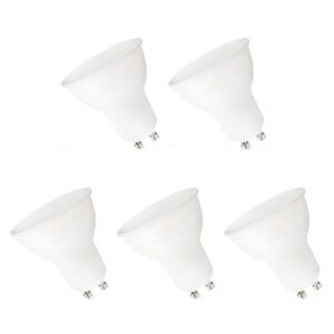 Spectrum LED Lamp GU10 7.5W - 230V - 590 Lumen - 4000K Neutraal Wit - Natuurlijk licht - Energiezuinig - 5 stuks