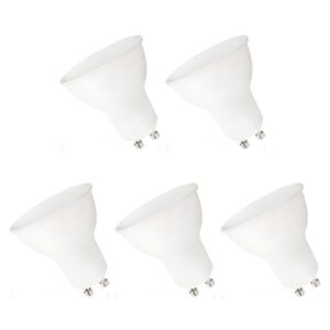 Spectrum LED Lamp GU10 7.5W - 230V - 710 Lumen - 3000K Warm Wit - Gezellig licht - Energiezuinig - 5 stuks