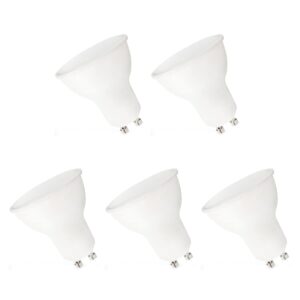 Spectrum LED Lamp GU10 7.5W - 230V - 730 Lumen - 6000K Koud wit - Helder daglicht - Energiezuinig - 5 stuks