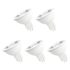 Spectrum LED Lamp GU5.3 12V 4W - 380 Lumen - 3000K Warm wit - Gezellig licht - Energiezuinig - 5 stuks