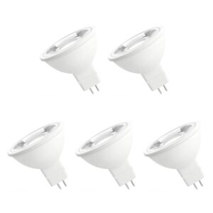 Spectrum LED Lamp GU5.3 12V 4W - 390 Lumen - 4000K Neutraal wit - Natuurlijk licht - Energiezuinig - 5 stuks