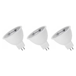 Spectrum LED Lamp GU5.3 12V 6W - 450 Lumen - 4000K Neutraal Wit - Natuurlijk licht - Energiezuinig - 3 stuks