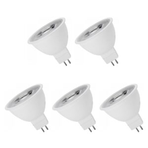 Spectrum LED Lamp GU5.3 12V 6W - 450 Lumen - 4000K Neutraal Wit - Natuurlijk licht - Energiezuinig - 5 stuks