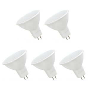 Spectrum LED Lamp GU5.3 4W - 12V - 410 Lumen - 3000K Warm Wit - Gezellig licht - Energiezuinig - 5 stuks