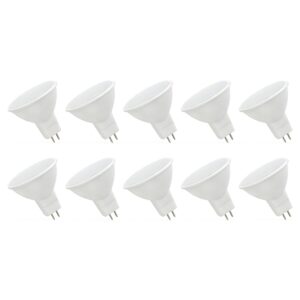 Spectrum LED Lamp GU5.3 4W - 12V - 415 Lumen - 4000K Neutraal Wit - Natuurlijk licht - Energiezuinig - 10 stuks