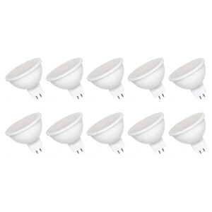 Spectrum LED Lamp GU5.3 6W - 12V - 570 Lumen - 4000K Neutraal Wit - Natuurlijk licht - Energiezuinig - 10 stuks