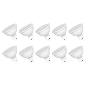 Spectrum LED Lamp GU5.3 6W - 12V - 580 Lumen - 3000K Warm Wit - Gezellig licht - Energiezuinig - 10 stuks