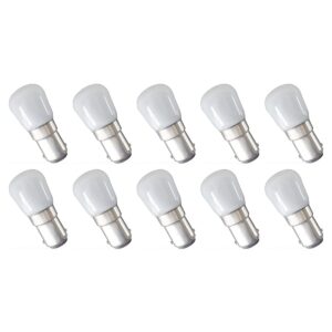 Spectrum LED Miniatuur Lamp Ba15d 1.5W - 230V - 140 Lumen - 3000K Warm wit - Gezellig licht - Energiezuinig - 10 stuks