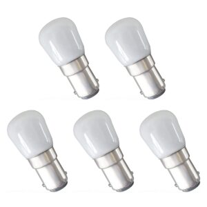 Spectrum LED Miniatuur Lamp Ba15d 1.5W - 230V - 140 Lumen - 3000K Warm wit - Gezellig licht - Energiezuinig - 5 stuks