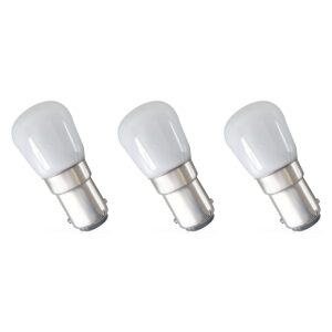 Spectrum LED Miniatuur Lamp Ba15d 1.5W - 230V - 150 Lumen - 4000K Neutraal Wit - Natuurlijk Licht - Energiezuinig - 3 stuks