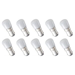Spectrum LED Miniatuur Lamp Ba15d 1.5W - 230V - 150 Lumen - 6000K Koud wit - Helder daglicht - Energiezuinig - 10 stuks
