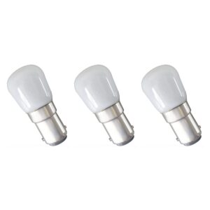 Spectrum LED Miniatuur Lamp Ba15d 1.5W - 230V - 150 Lumen - 6000K Koud wit - Helder daglicht - Energiezuinig - 3 stuks