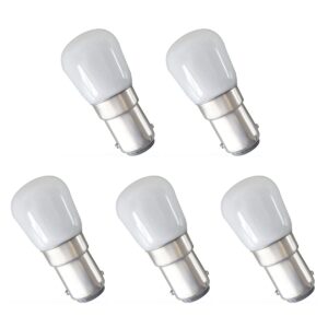 Spectrum LED Miniatuur Lamp Ba15d 1.5W - 230V - 150 Lumen - 6000K Koud wit - Helder daglicht - Energiezuinig - 5 stuks