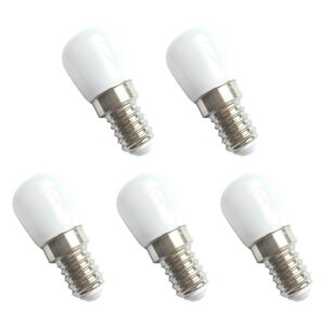 Spectrum LED Miniatuur Lamp E14 1.5W - 230V - 150 Lumen - 6000K Koud wit - Helder daglicht - Energiezuinig - 5 stuks