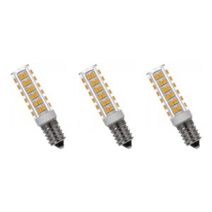 Spectrum LED Miniatuur Lamp E14 4.5W - 230V - 495 Lumen - 3000K Warm wit - Gezellig licht - Energiezuinig - 3 stuks