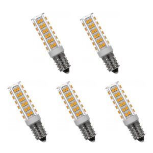 Spectrum LED Miniatuur Lamp E14 4.5W - 230V - 495 Lumen - 3000K Warm wit - Gezellig licht - Energiezuinig - 5 stuks