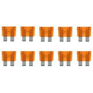 Standaard Auto Steekzekeringen - 5A 32V - Oranje - Geschikt voor Auto/Camper/Boot - Per 10 stuk(s)