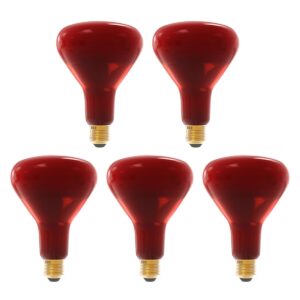 Technik E27 Infraroodlamp Dimbaar 250W - Volledig Infrarood Lamp R125 - 5 stuks