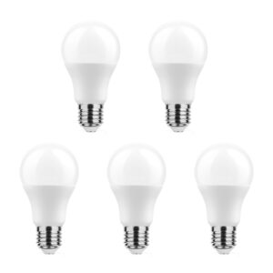 Technik E27 LED Lamp 11.1W - 1055lm - 2700K - Warm Wit - LED Globe A60 - Vervangt 75W Halogeen Gloeilamp - 5 stuks