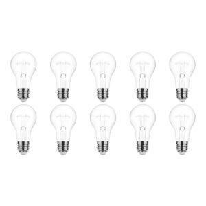 Technik E27 Wolfraam-Gloeilamp Dimbaar 200W - 2700K - Warm Wit - Gloeilamp Globe A70 - 10 stuks