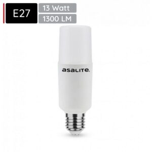 Asalite LED Lamp T45 E27 Fitting - 13W = 88W - 1300 Lumen - 3000K Warm Wit Licht - Niet Dimbaar - 220-240V