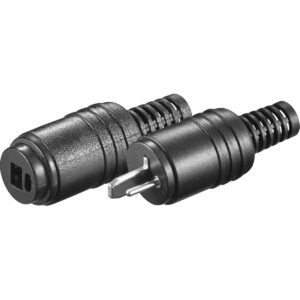 Luidspreker DIN stekker - 2-Pins - Schroefbaar - Male/Female - 1 Set