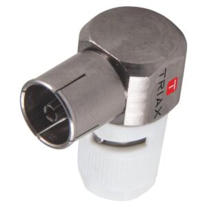 Triax KOKWI 4 Coax-Plug - Push-On - Haaks - Female