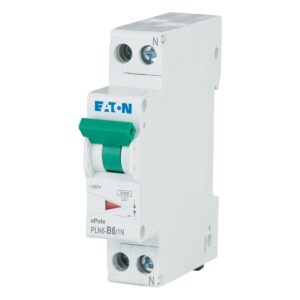 Eaton Installatieautomaat 6A B - 1P+N - PLN6-B6/1N-MW