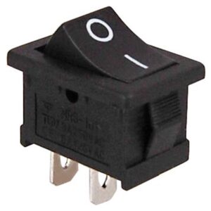 ProRide Mini Wipschakelaar ON-OFF - 250V/3A - 2-pins - Zwart