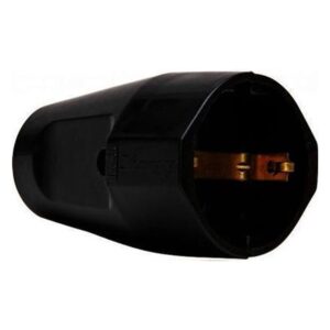 Kopp Contra stekker + RA - Zwart