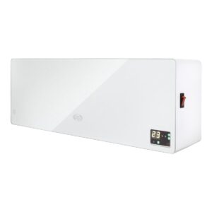 Argoclima Chic Keramische Kachel 2000W - Elektrische Verwarming - Instelbare Temperatuur - Energiezuinige Kachel - Wandmodel - Wit