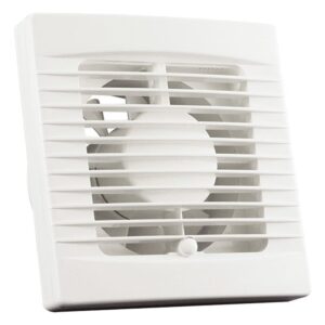 Nedco EF120T Badkamer-/Toiletventilator met Timer - 120mm 130 m³/h - kunststof - Wit