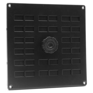 Nedco Schuifrooster 200x200mm - Zwart