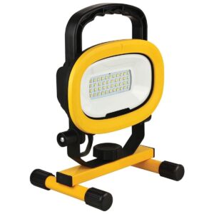 Nova Bouwlamp LED - 21W 4200K 1650lm - 5M Neopreemsnoer - Geel
