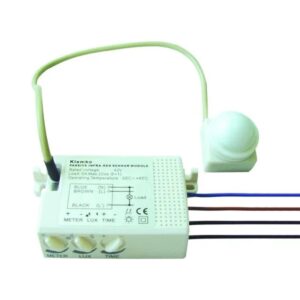 Klemko Bewegingsmelder - inbouw - 1000W - 6m - IB-PIR-100 - Wit