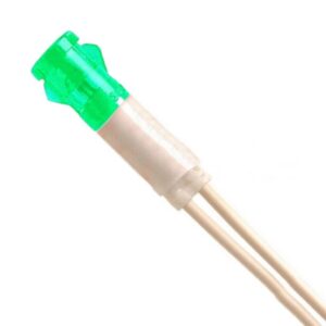 Neon Signaallamp indicator 220V - paneelmontage - Groen