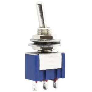 VLTG Tuimelschakelaar ON-ON - ?6mm - Enkelpolig - Wissel - 3A/250V - 6A/125V - MTS-102