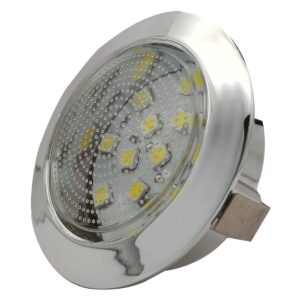 LED Lamp Inbouwspot voor Boot, Camper en Auto - Plafond Lamp - 1 Watt - Wit Licht