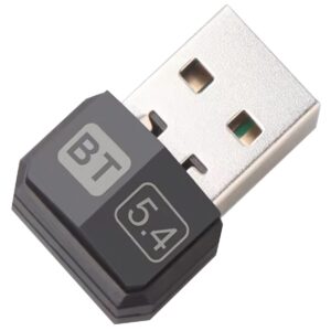 USB Bluetooth Adapter - BT 5.4 - Geschikt voor Windows 8.1/10/11 - Zwart
