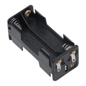 VLTG Batterijhouder 4x AA - Vierkant - Zwart