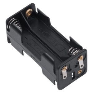 VLTG Batterijhouder 4x AAA - Vierkant - Zwart