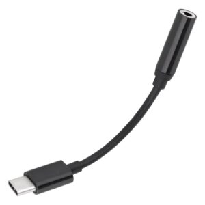 Orbit Electronic Audio Adapter - USB-C (m) naar 3.5mm Jack (v) - Zwart