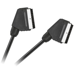 Orbit Electronic Audio/Video Kabel - SCART (m) naar SCART (m) - 3m - Zwart