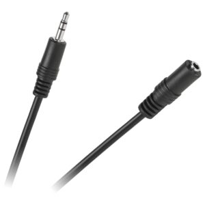 Orbit Electronic Audio Verlengkabel - 3.5mm Jack (m) naar 3.5mm Jack (v)  - 3m - Zwart