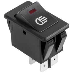 ProRide Auto Mistlamp Schakelaar OFF-ON - 35A 12V - 4-Pins - Met Opdruk - ASW-17D