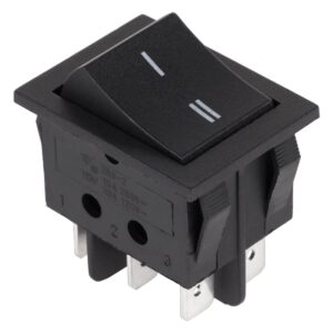 ProRide Wipschakelaar I-II - 15A 250V - 20A 125V - SW-IRS-2 - Zwart