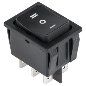 ProRide Pulsschakelaar I-O-II - 15A 250V - 20A 125V - RS-223-4C - Zwart