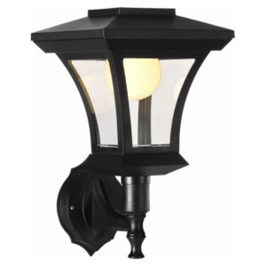 Modee LED Solar Buitenlamp - Oplaadbare Buitenlamp op Zonne-energie - IP44 - Zwart